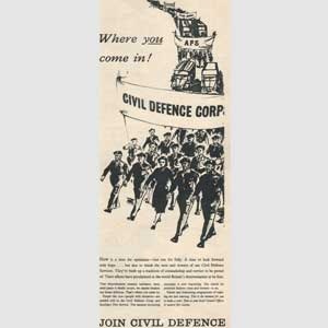 1955 Civil Defence Services - vintage