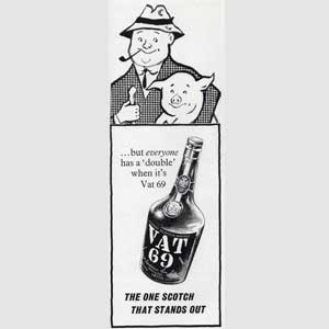 1961 VAT 69 Whisky
