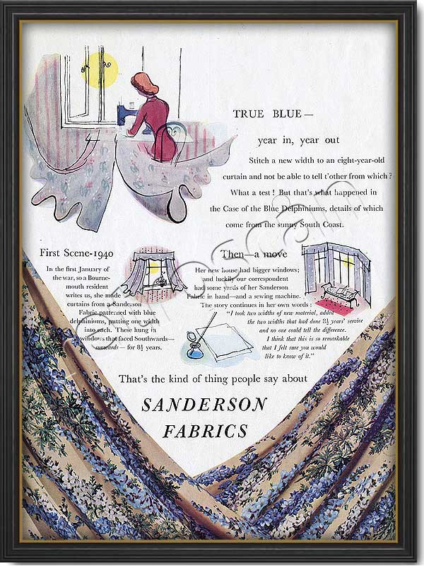 1953 Sanderson Fabrics 