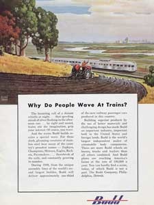 1949 Budd Engineering Farmer - vintage ad