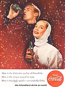 1956 Coca Cola Vintage Ad
