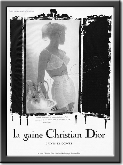 1958 Christian Dior - framed preview retro