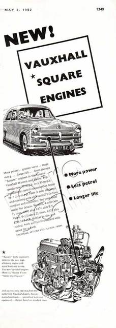 1952 Vauxhall  vintage ad
