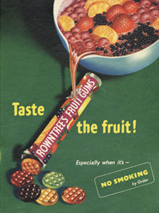 1954 Rowtree's Fruit Gums - Tube