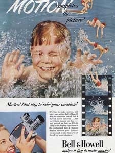 1952 Bell & Howell Movies - vintage ad