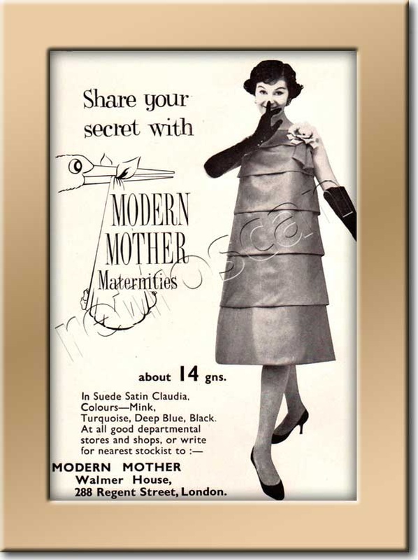 1958 vintage Modern Mother Ad