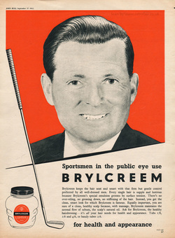 1955 Brylcreem - unframed vintage ad