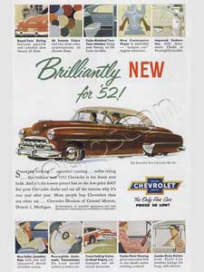 Chevrolet vintage advert