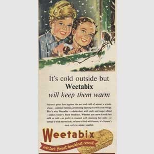 1954 Weetabix Breakfast Cereal - vintage ad