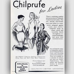 vintage Chilprufe ad