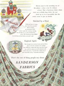 1953 Sanderson Advert
