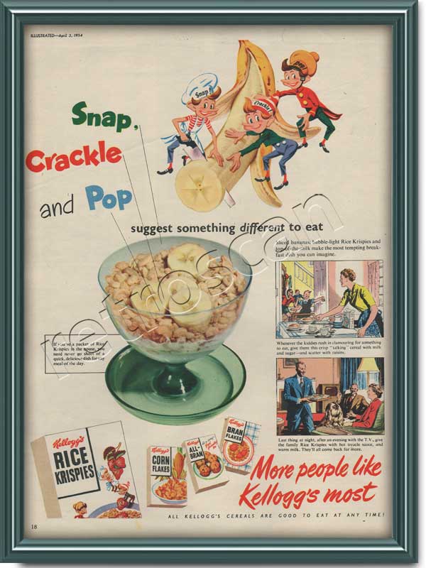 1954 Kellogg's Rice Krispies 