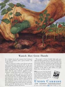 1951 Union Carbide 'Green Thumbs'