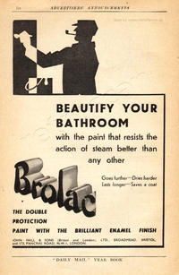 1955 Brolac Paint - unframed vintage ad