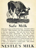 1936 Nestlés Milk - vintage ad
