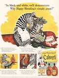 1942 Calvert Whiskey - vintage ad