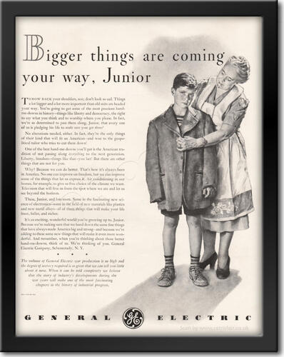 1942 General Electric - framed preview retro