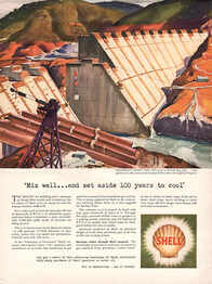 1942 Shell Oil - unframed vintage ad