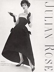 1958 Julian Rose Couture