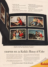  1945 Kodak Film - unframed vintage ad