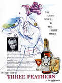 1949 ​Three Feathers - vintage ad