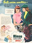 1950 ​Rinso - vintage ad