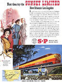 1951 ​Southern Pacific  - vintage ad