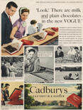  1953 Cadbury's Vogue - vintage ad