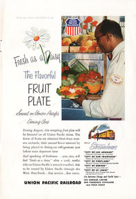 1953 Union Pacific Railroad - unframed vintage ad