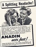 1953 ​Anadin vintage ad