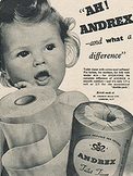 1954 ​Andrex vintage ad