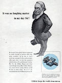 1954 ​Gillette vintage ad