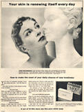 1954 Lux Toilet Soap vintage ad