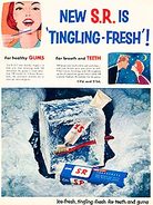 1954 Gibbs SR Toothpaste