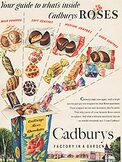  1955 ​Cadbury's Roses - vintage ad