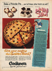 1955 Cookeen - unframed vintage ad