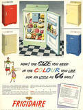 1955 Frigidaire - vintage ad