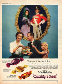 1955 Quality Street - unframed vintage ad
