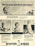 1958 ​Electricity Council vintage ad