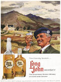 1959 Long John Whisky - vintage ad