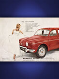 1958 ​Renault - vintage ad