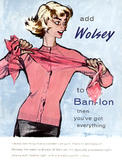 ​1955 ​Wolsey vintage ad