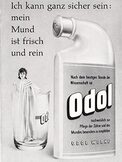 1960 Odol Mouth Wash vintage ad