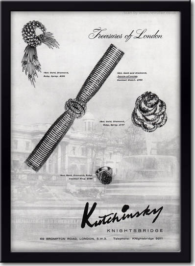 1961 Kutchinsky framed preview retro