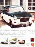 1966 ​MG - vintage ad