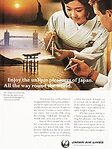1969 Japan Airlines Vintage Ad