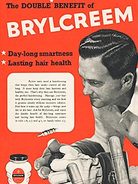 1953 Brylcreem vintage ad