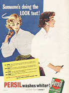 1955 Persil Detergent Vintage Ad
