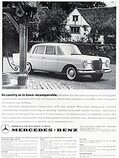 1964 Mercedes Benz vintage ad