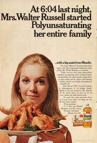 1969 Mazola Oil - unframed vintage ad
